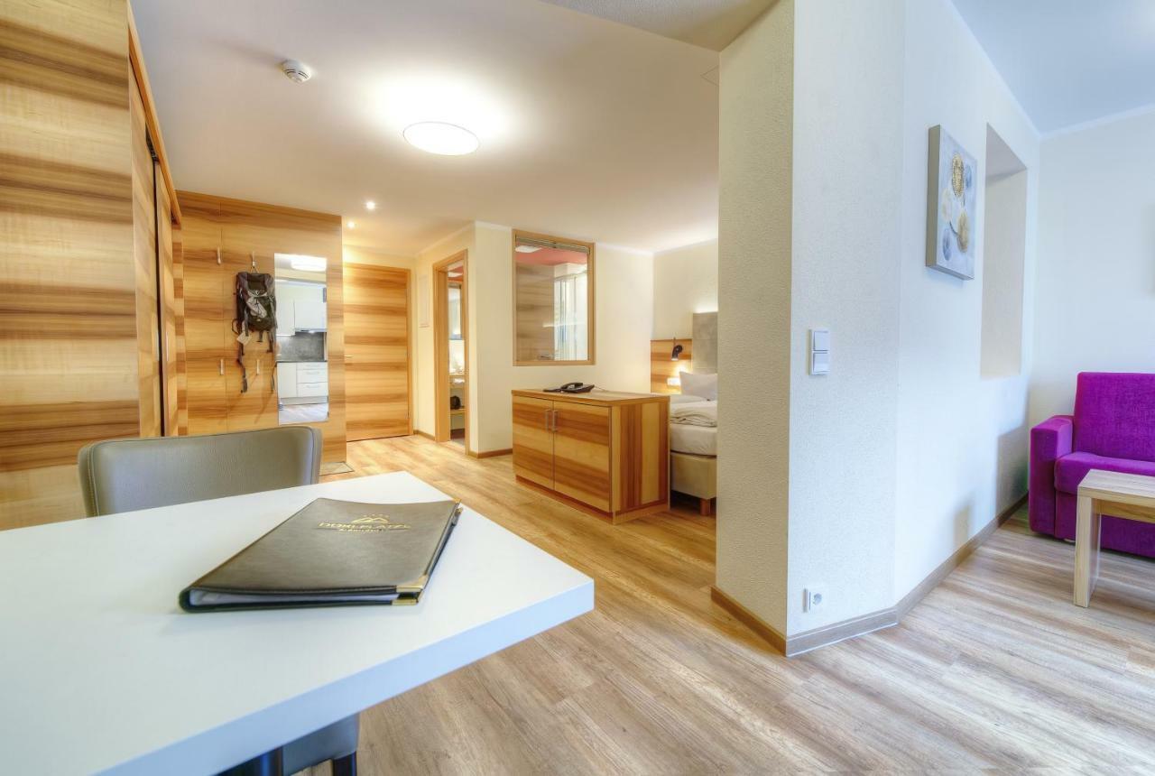 Aparthotel Dorfplatzl Garni 턱스 외부 사진